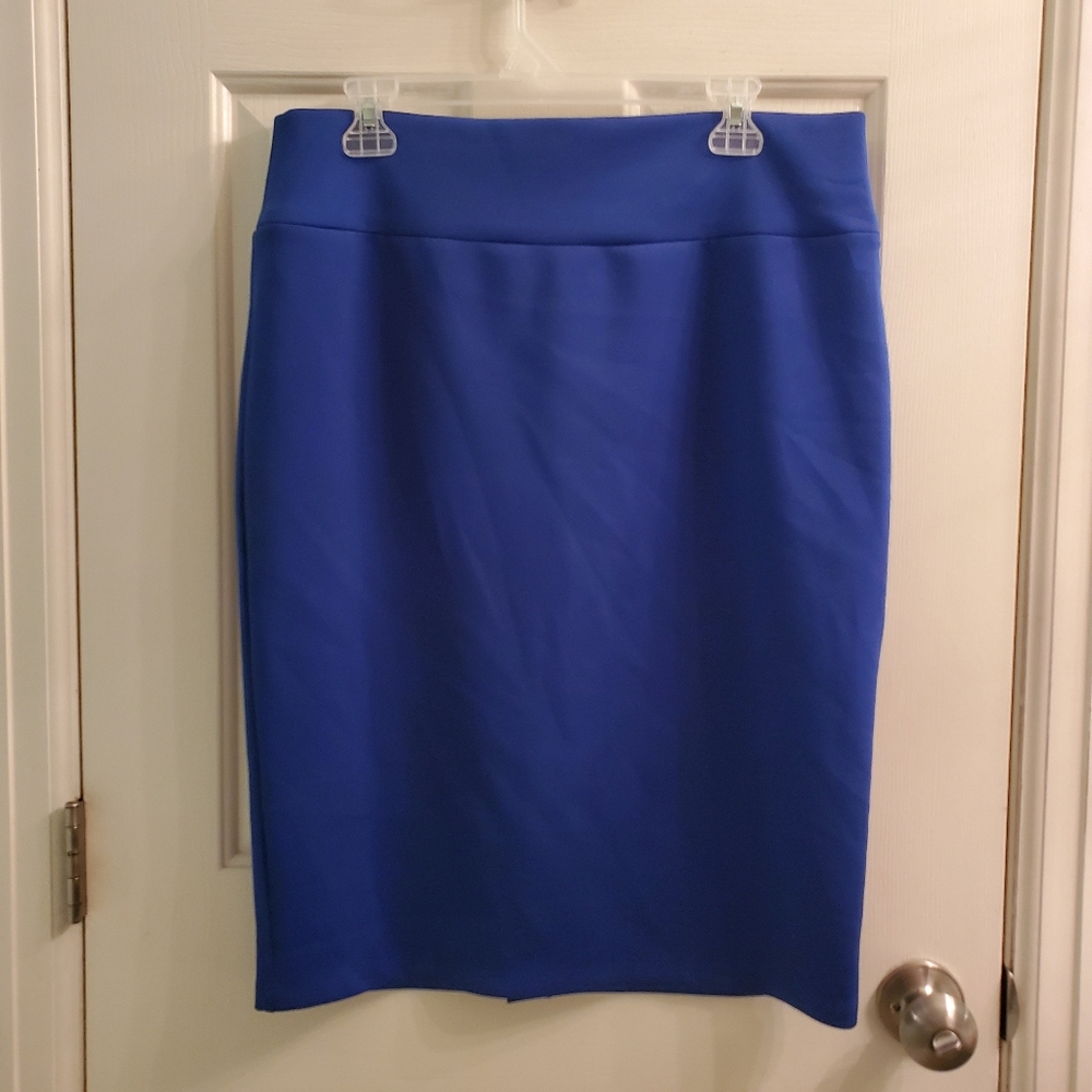 Inc Royal Blue pencil skirt